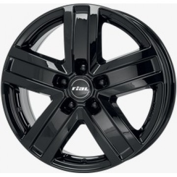 ALU Felge RIAL TRANSPORTER 7,0x17 Diamantno crno FELGE